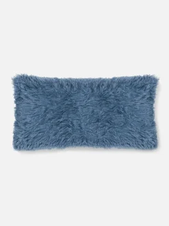 Almofada Oblonga Imitação Pelo