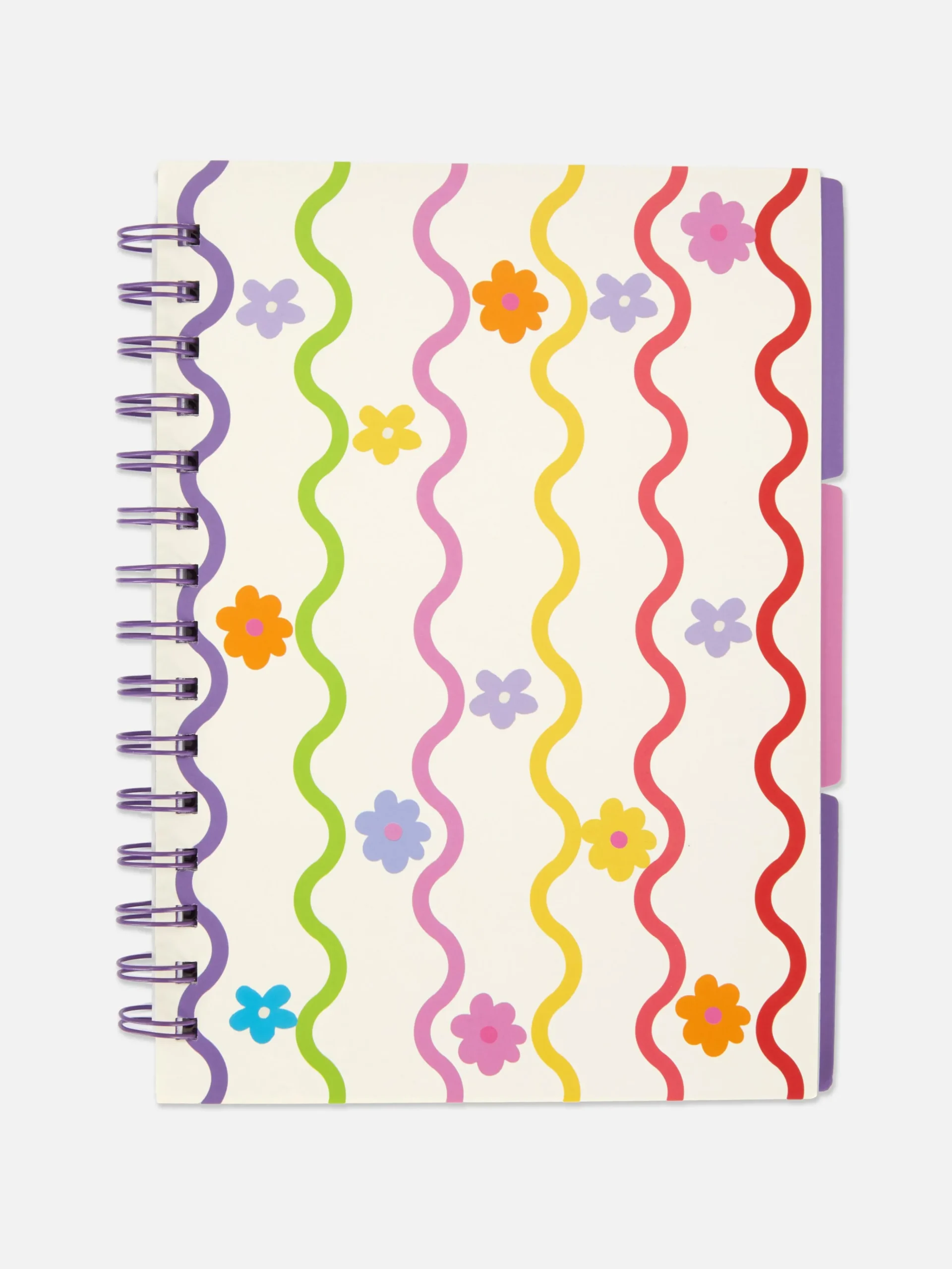 Bloco Notas Floral Retro A5