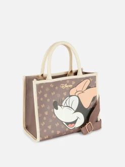 Bolsa Tote Imitação Pele Disney Minnie Mouse