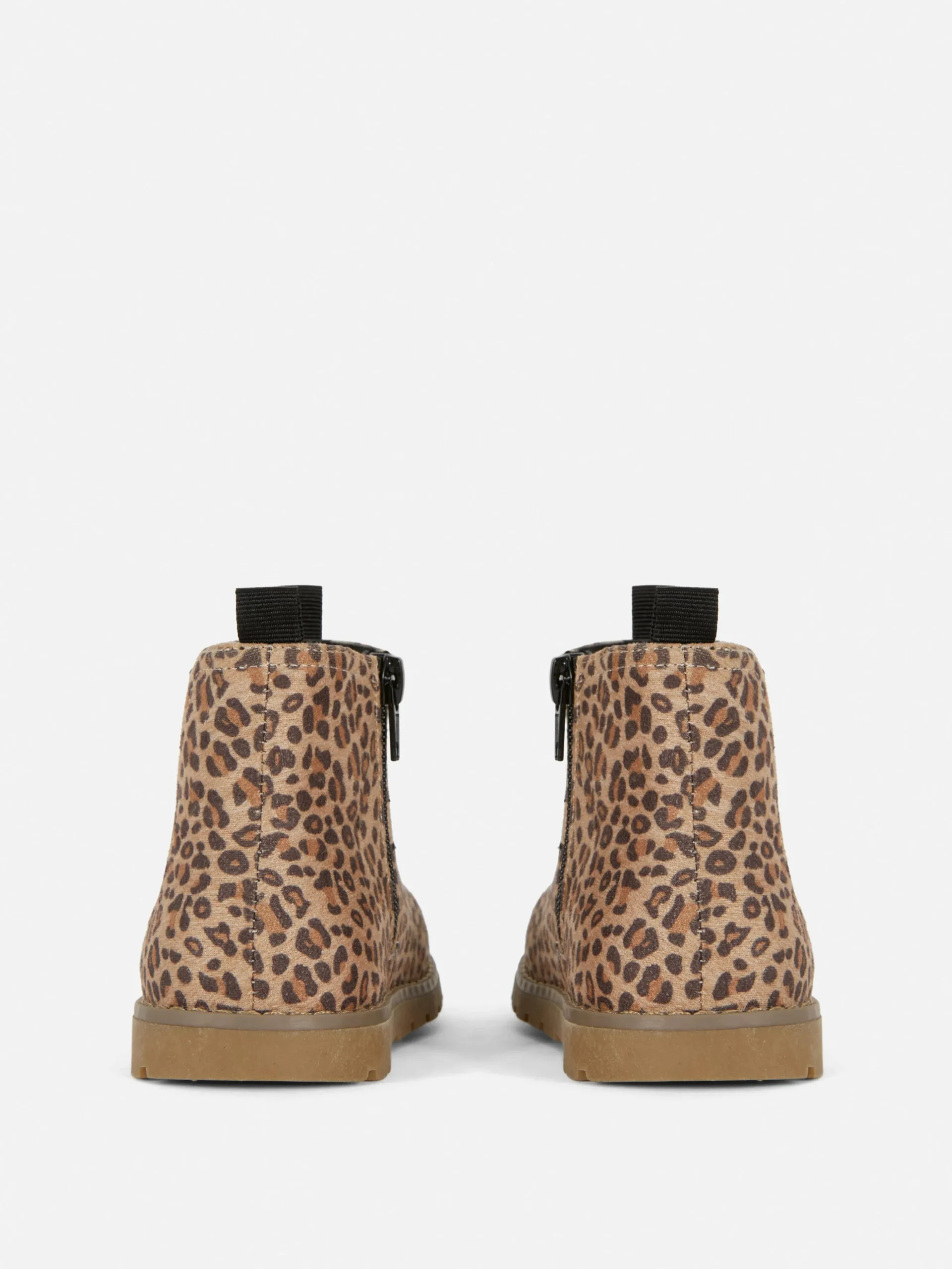 Botins Fecho Correr Leopardo