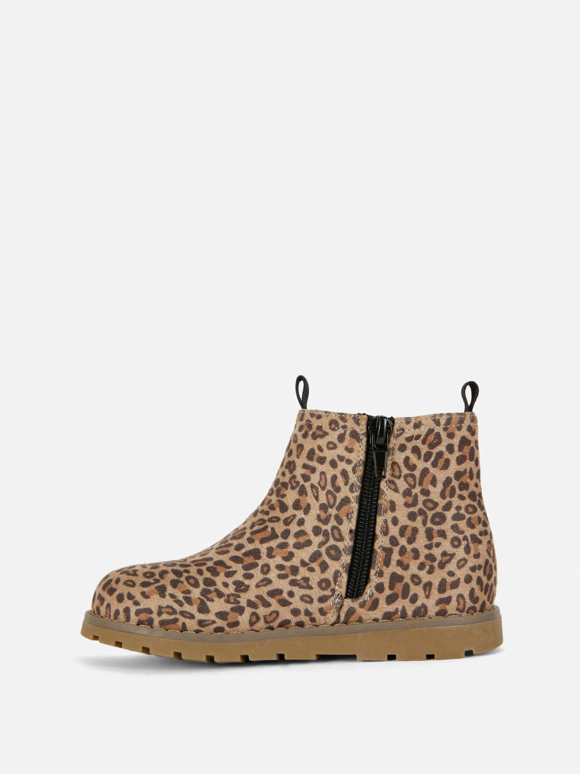 Botins Fecho Correr Leopardo