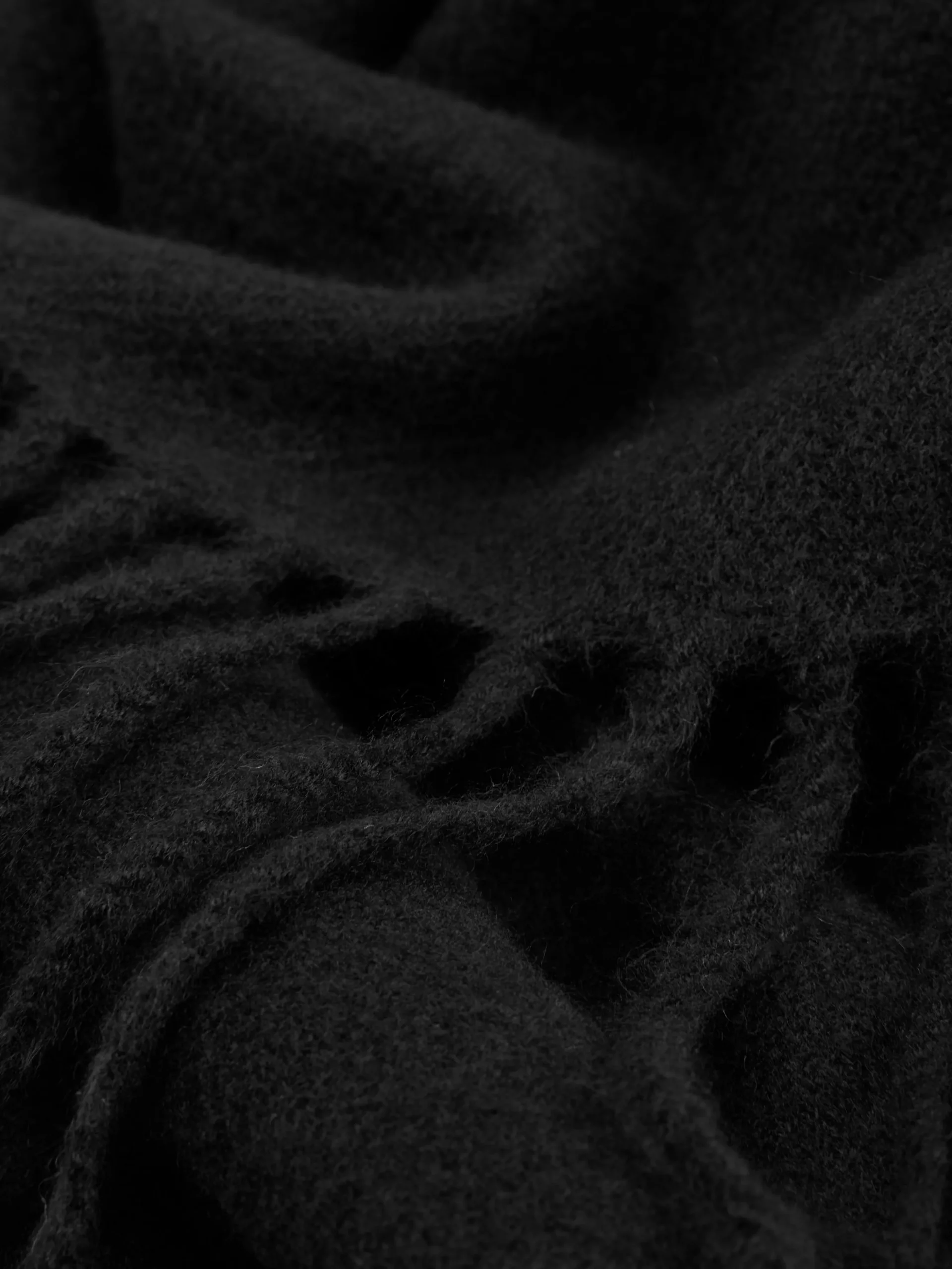 Cachecol Bordas Franjas Essencial