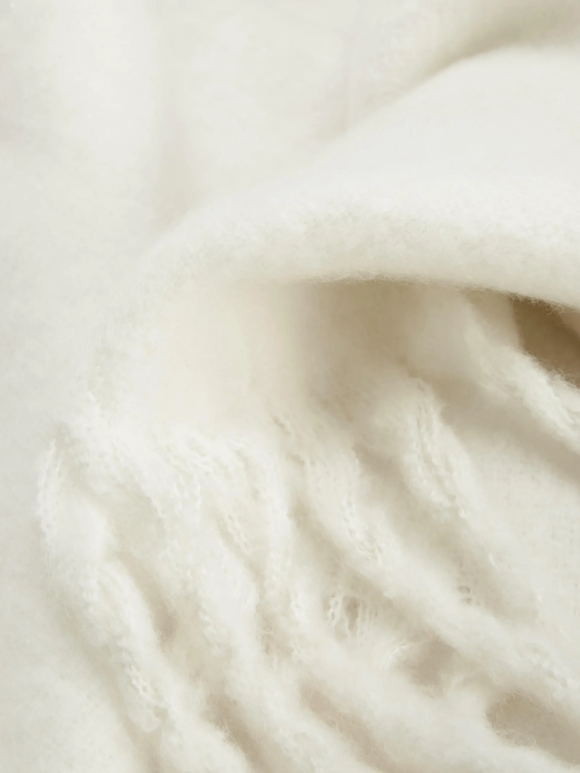 Cachecol Escovado Franjas