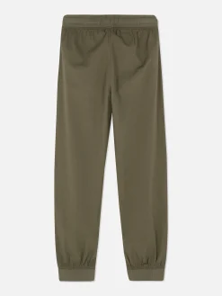 Calças De Treino Punho Popelina