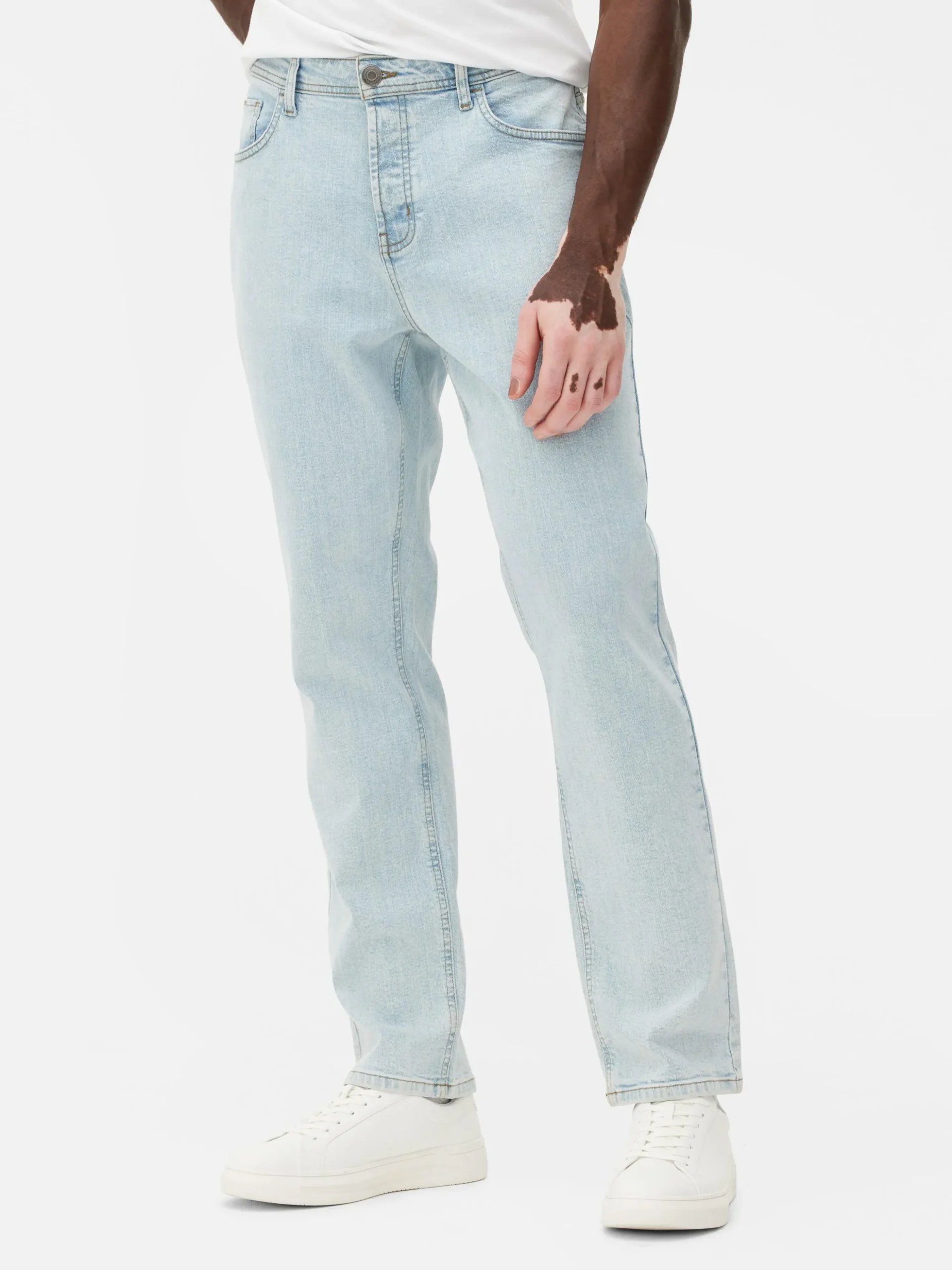 Calças Ganga Elásticas Corte Perna Direita