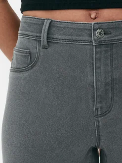 Calças Ganga Skinny Básicas Cintura Média