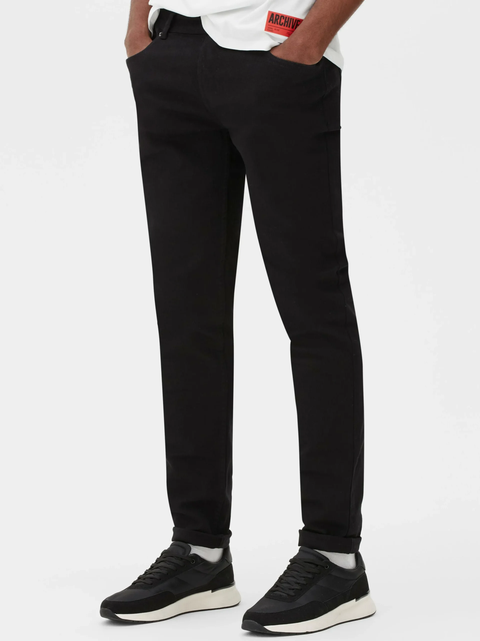 Calças Ganga Skinny Sarja