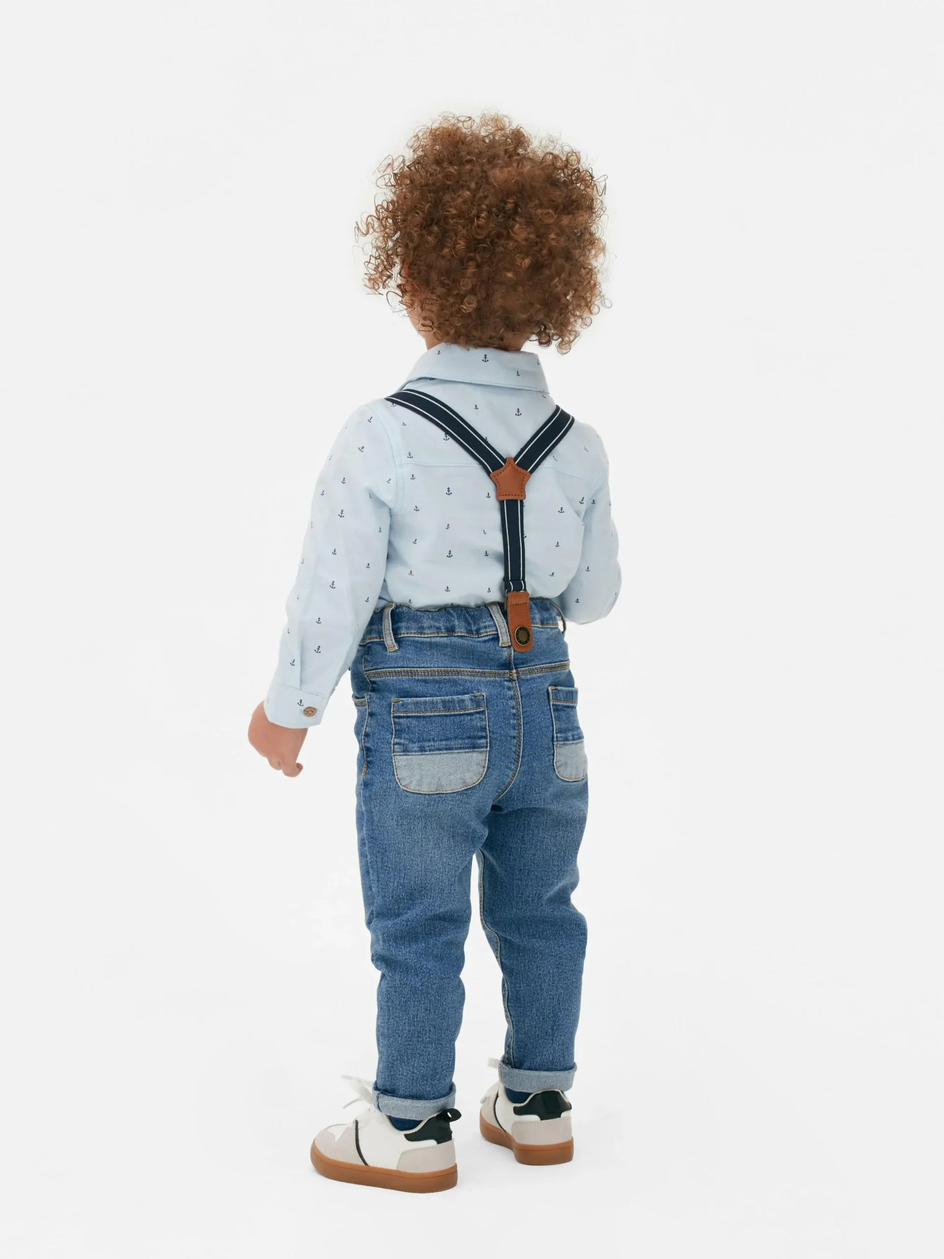 Calças Ganga Suspensórios