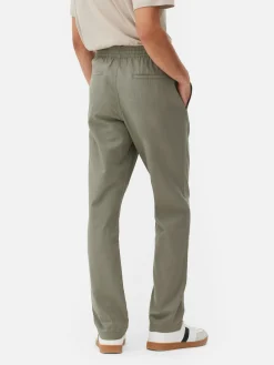 Calças Mistura Linho