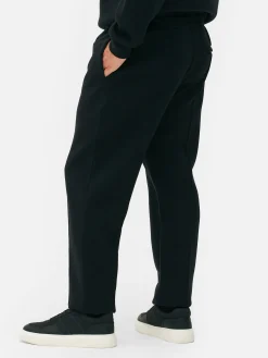 Calças Treino Com Punhos Pregas Kem