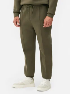 Calças Treino Com Punhos Pregas Kem