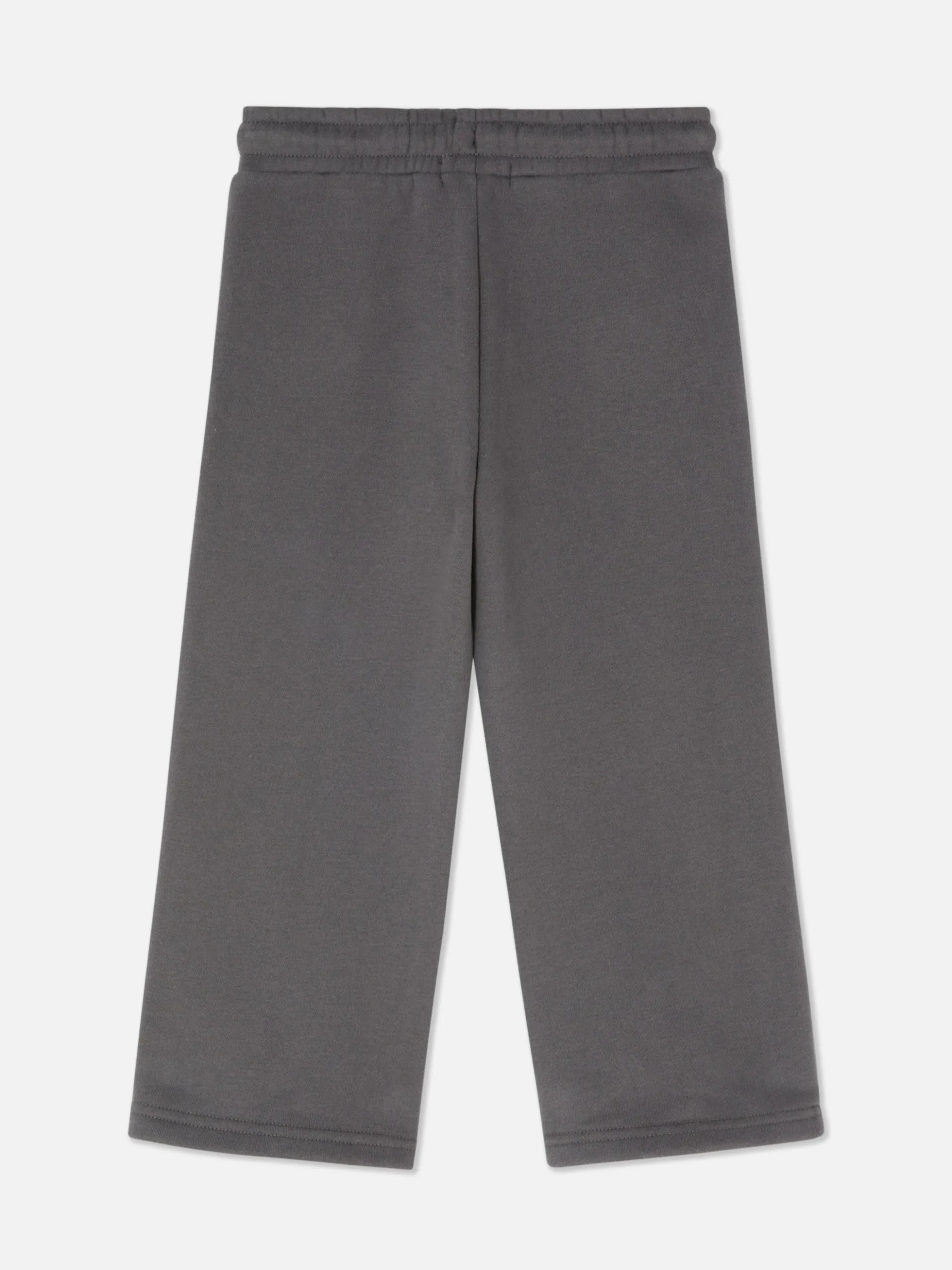 Calças Treino Cordão Corte Perna Larga