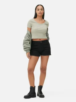 Calções Ganga Desgastados