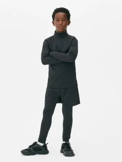 Calções Leggings Desporto 2 Em 1