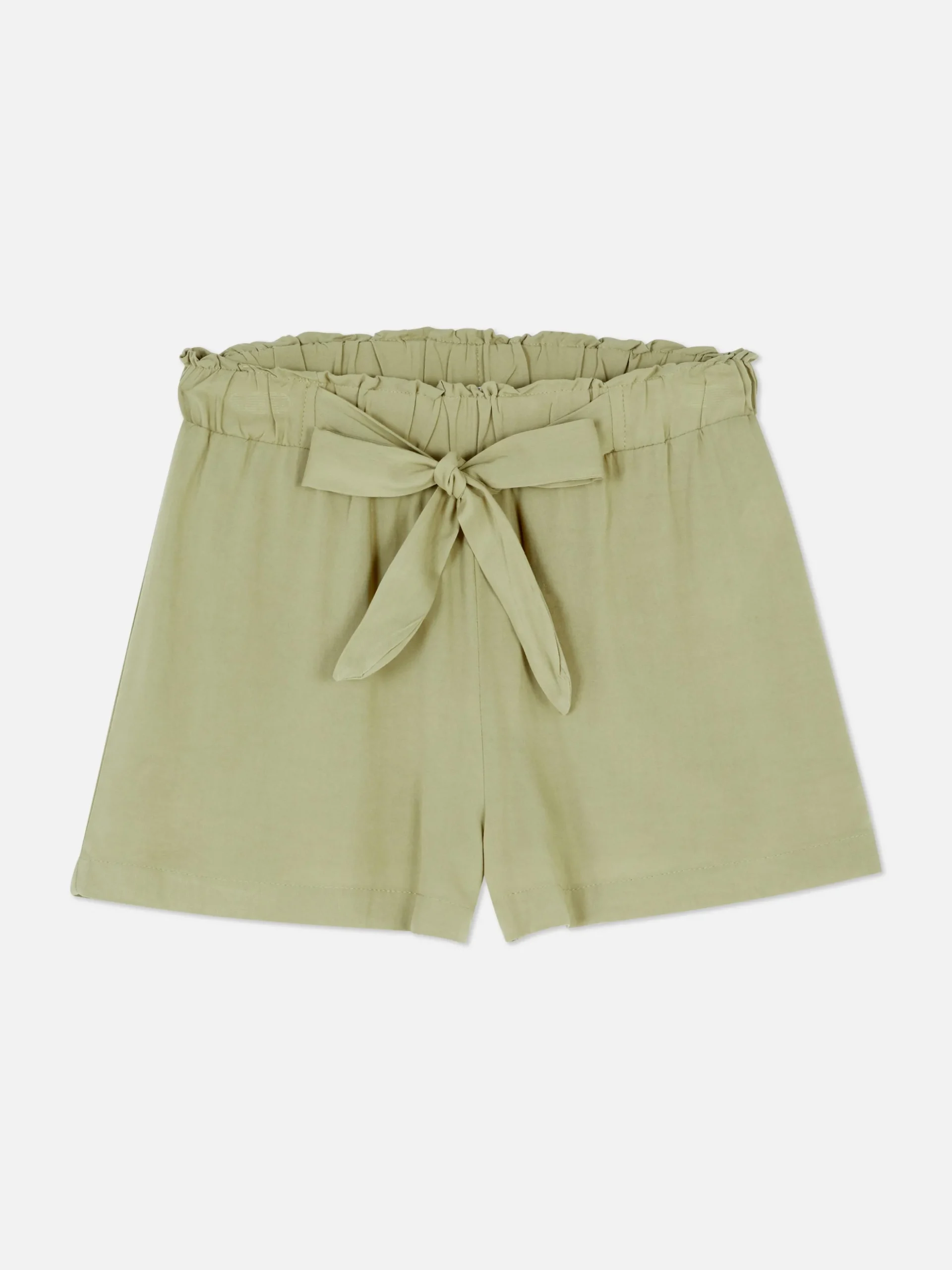 Calções Paperbag Nó à Frente