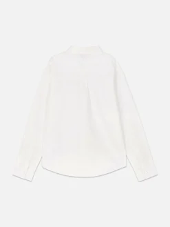 Camisa Manga Comprida Oxford Rapaz