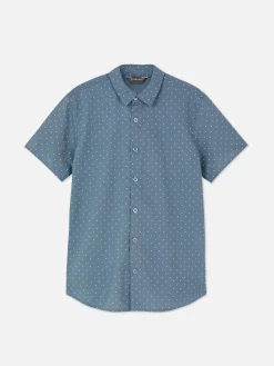 Camisa Manga Curta Botões