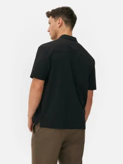 Camisa Manga Curta Corte Folgado Kem