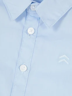 Camisa Manga Curta Popelina