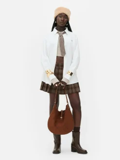 Camisa Oxford Botões Rita Ora