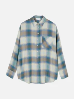 Camisa Xadrez Corte Boyfriend