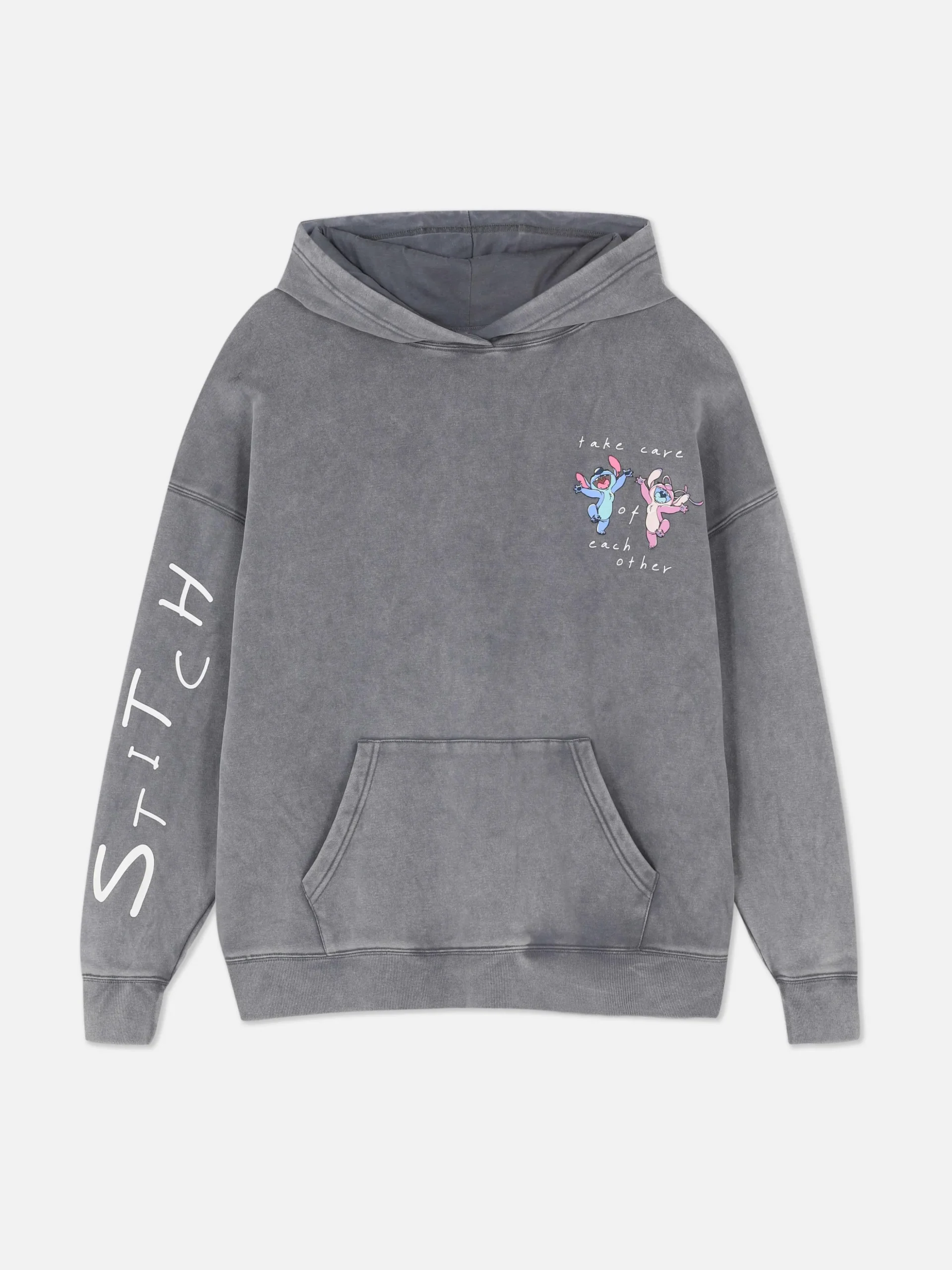 Camisola Capuz Conj Coordenado Disney Stitch & Angel