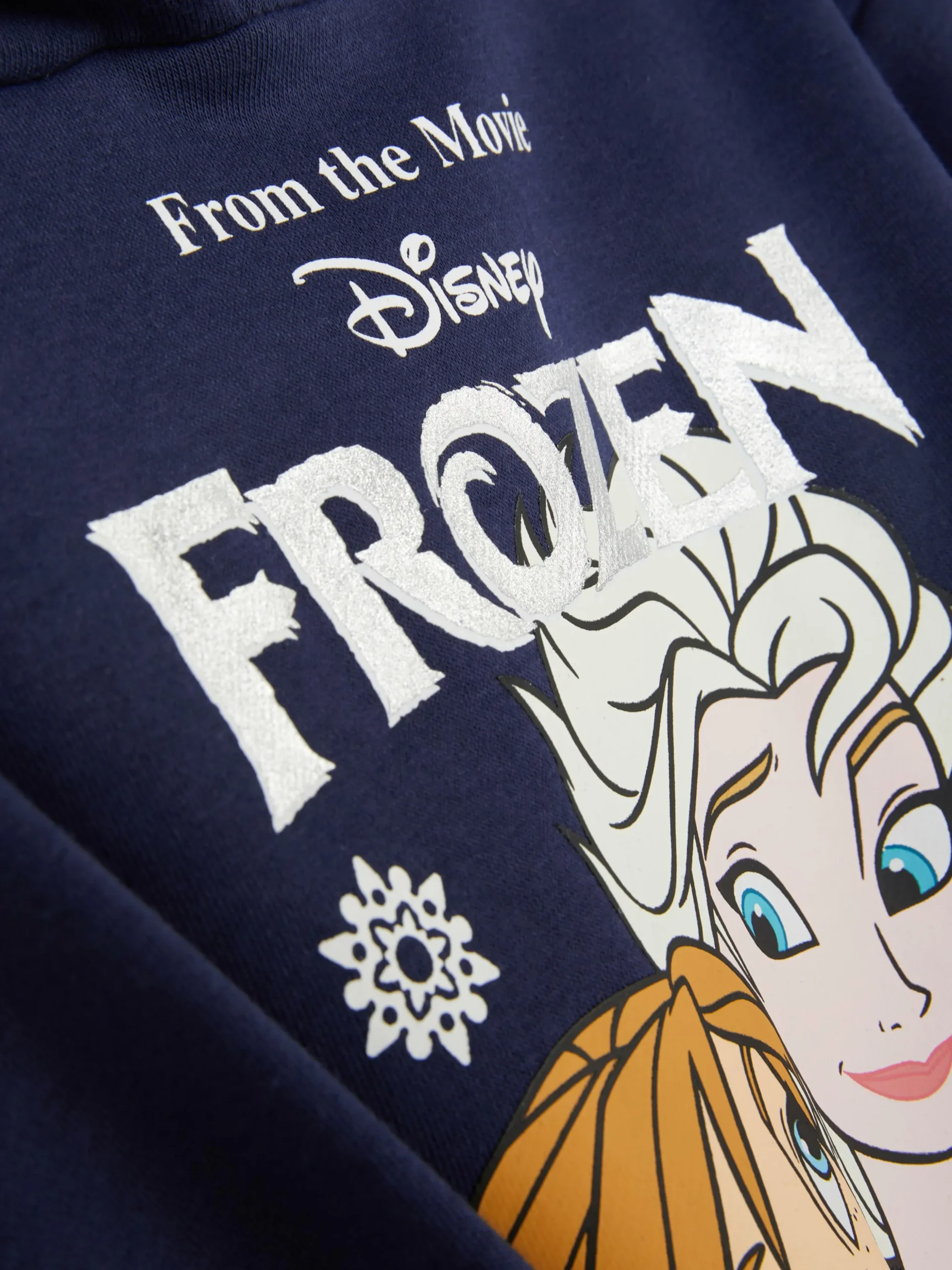 Camisola Capuz Pulôver Coordenada Disney Frozen