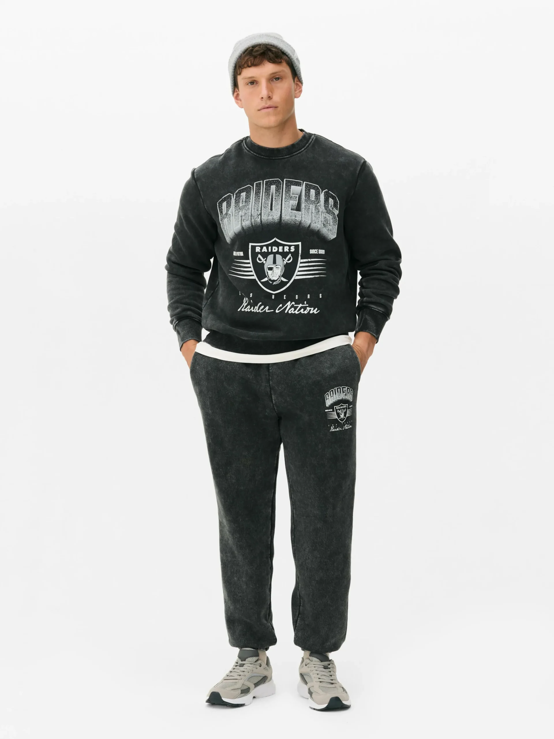Camisola Conjunto Coordenado NFL Las Vegas Raiders