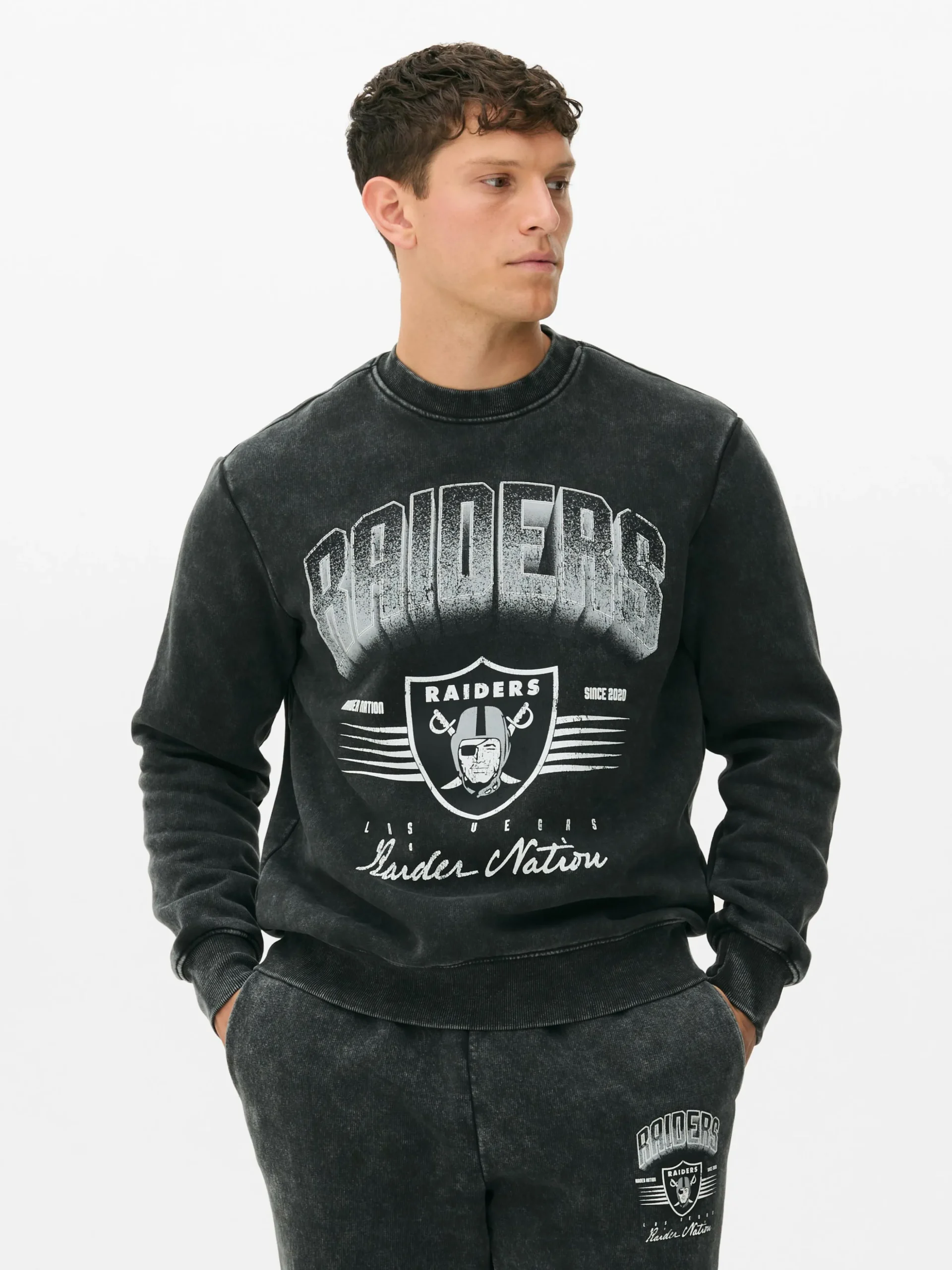 Camisola Conjunto Coordenado NFL Las Vegas Raiders