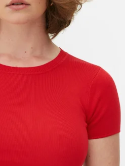 Camisola Curta Manga Curta