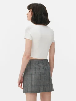 Camisola Curta Manga Curta