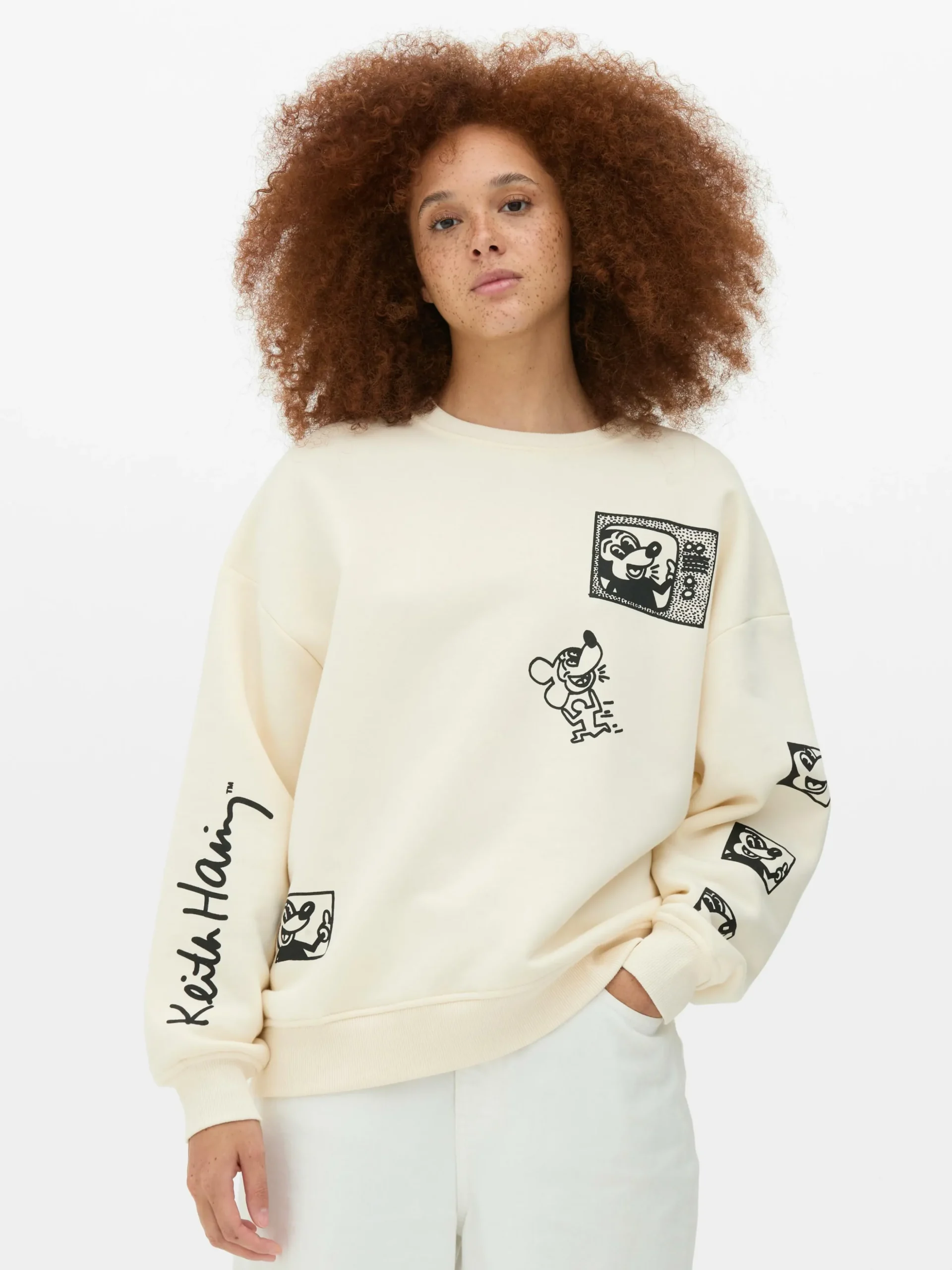 Camisola Disney Mickey Mouse X Keith Haring