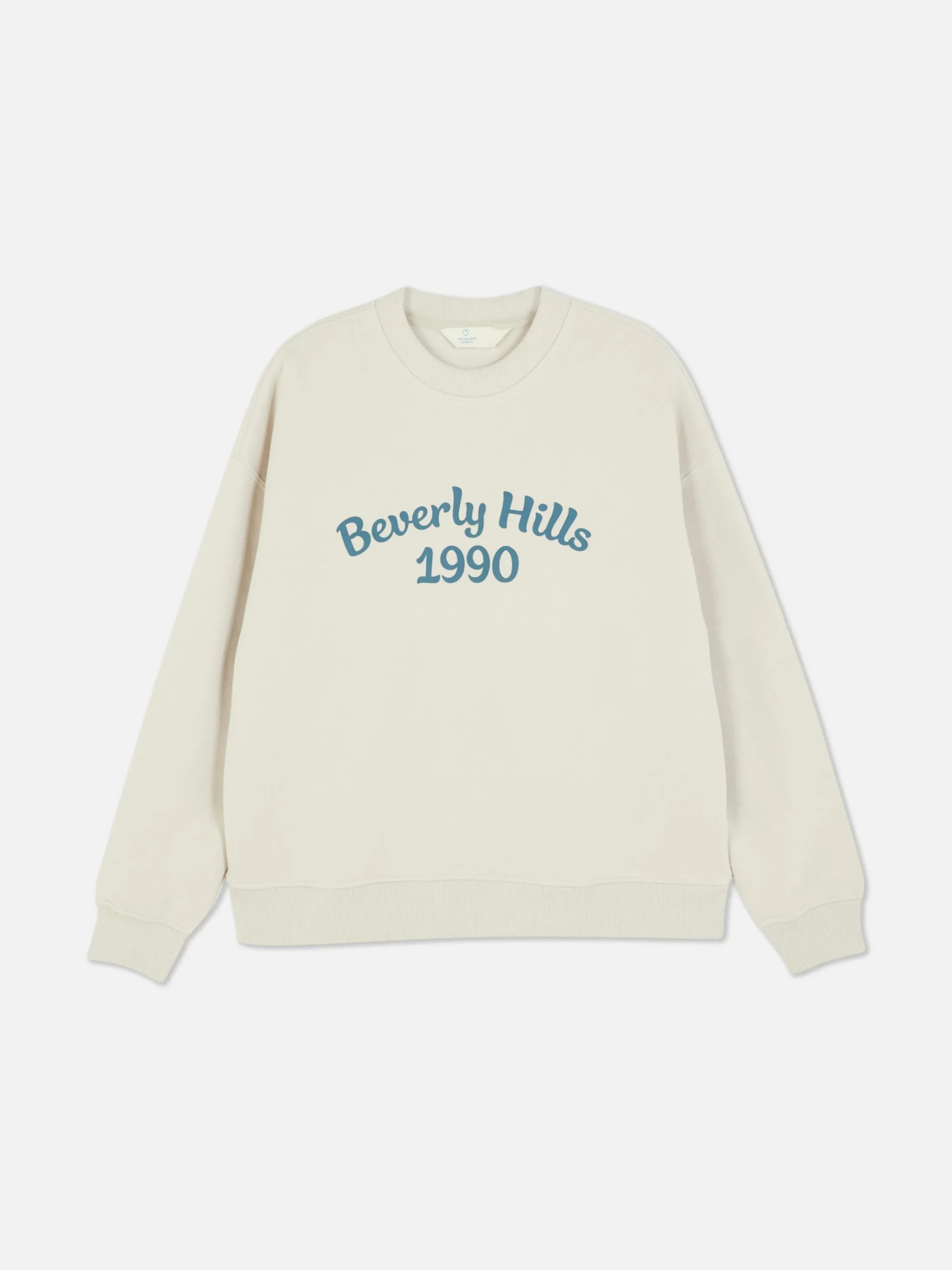 Camisola Gola Redonda Slogan