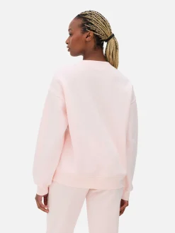 Camisola Gola Redonda Slogan