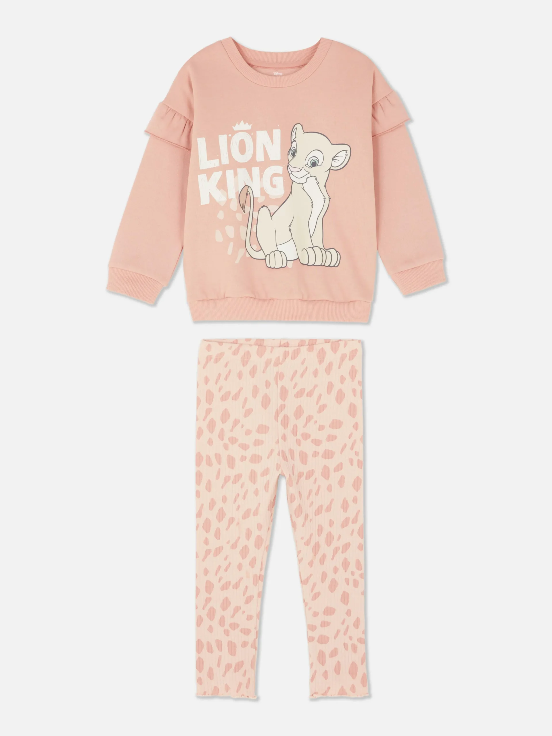 Camisola Gola Redonda/leggings Disney O Rei Leão 30.º Aniversário Nala