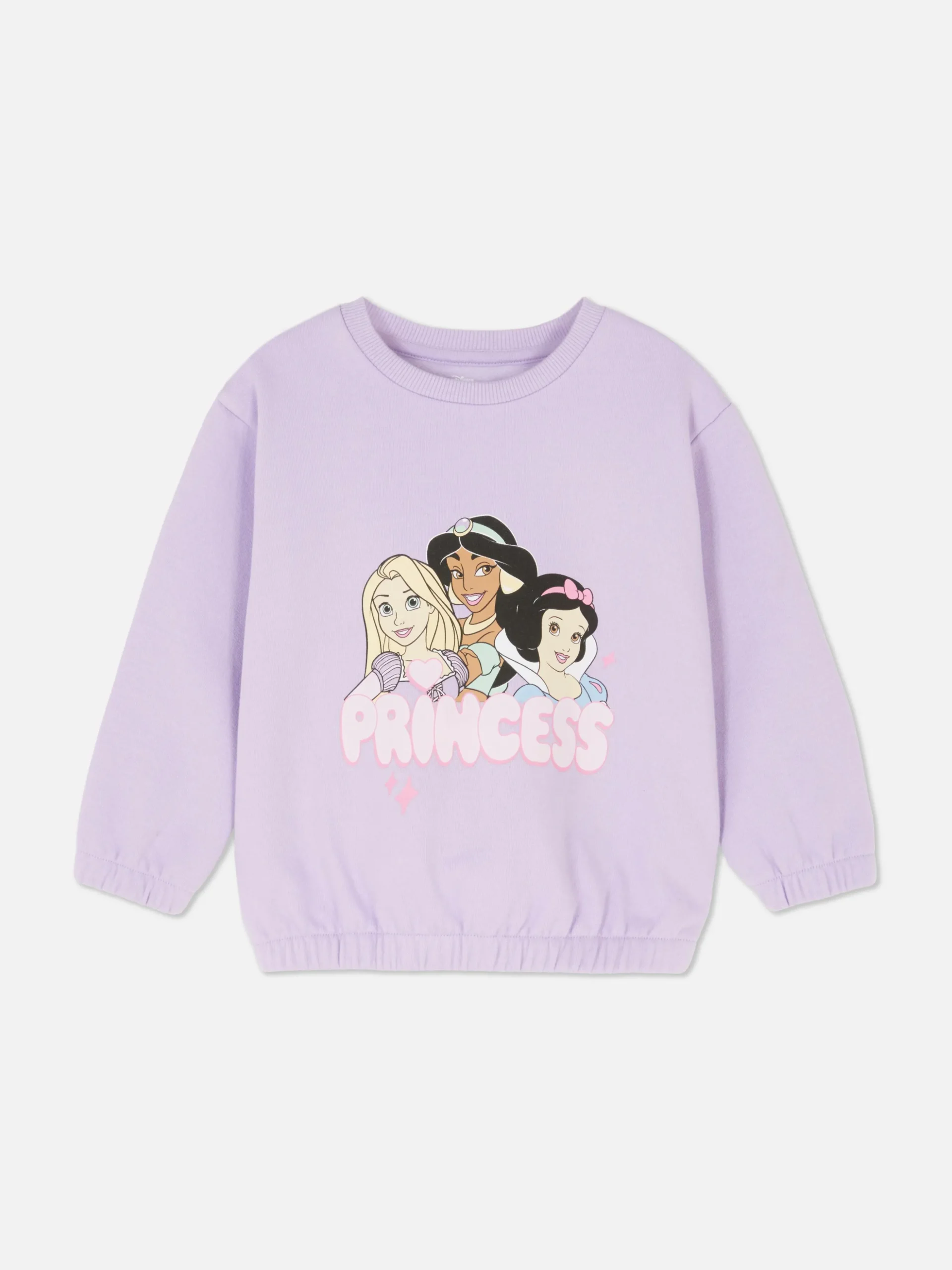 Camisola Gráfica Coordenada Princesas Disney