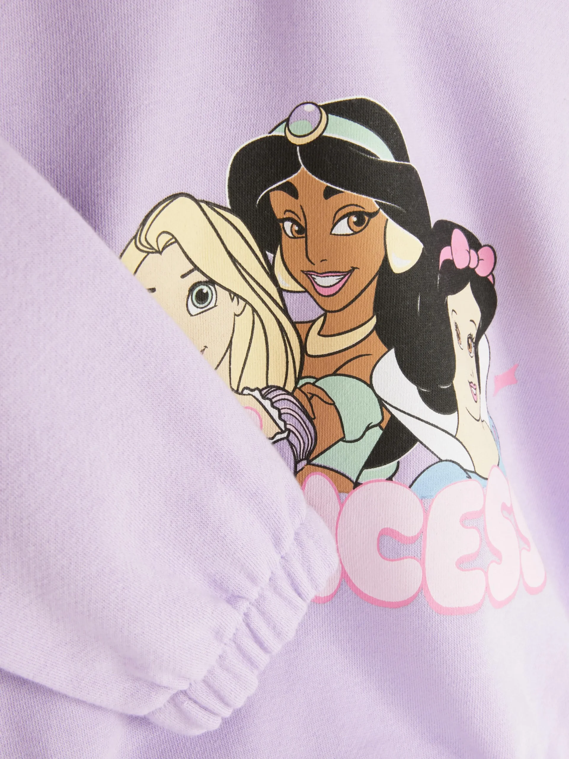 Camisola Gráfica Coordenada Princesas Disney