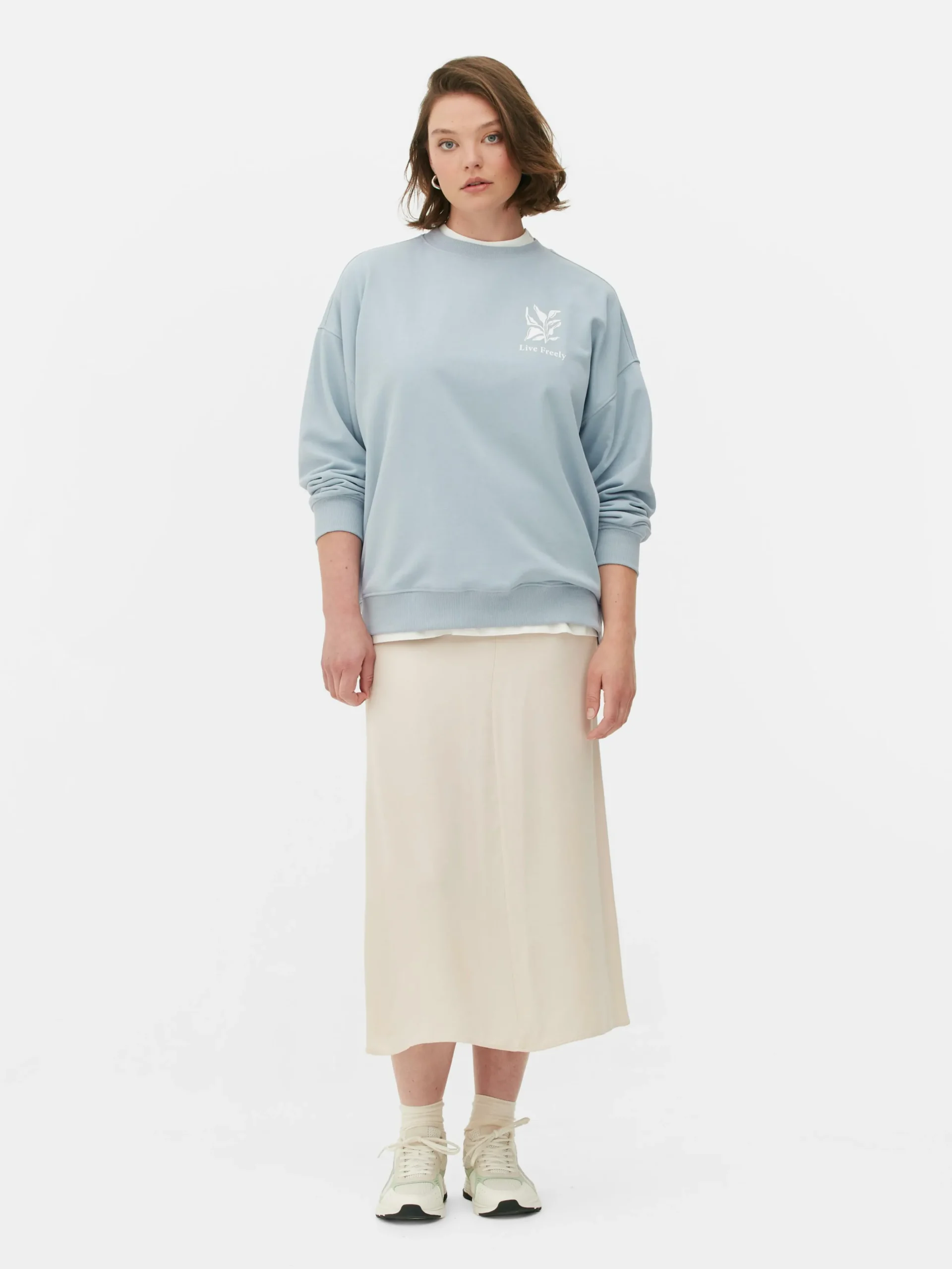 Camisola Gráfica Larga