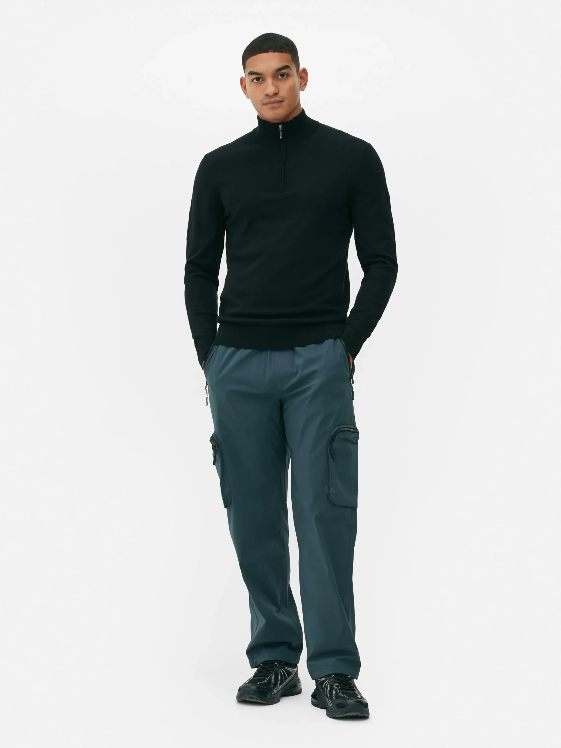 Camisola Malha 1/2 Fecho Correr