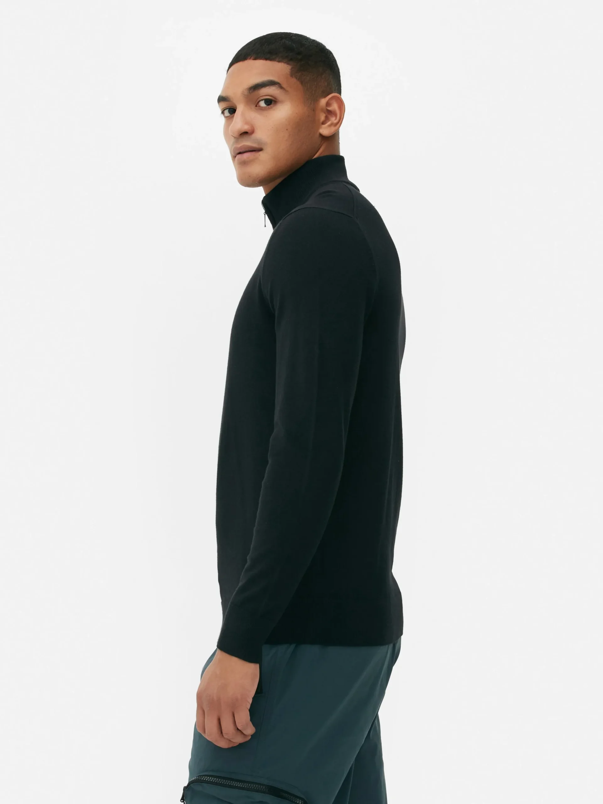 Camisola Malha 1/2 Fecho Correr