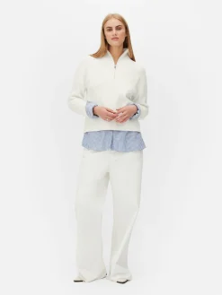 Camisola Malha 1/2 Fecho Correr