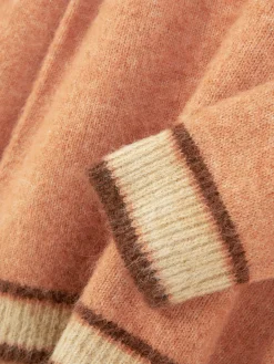 Camisola Malha Decote V Estilo Vintage Rita Ora