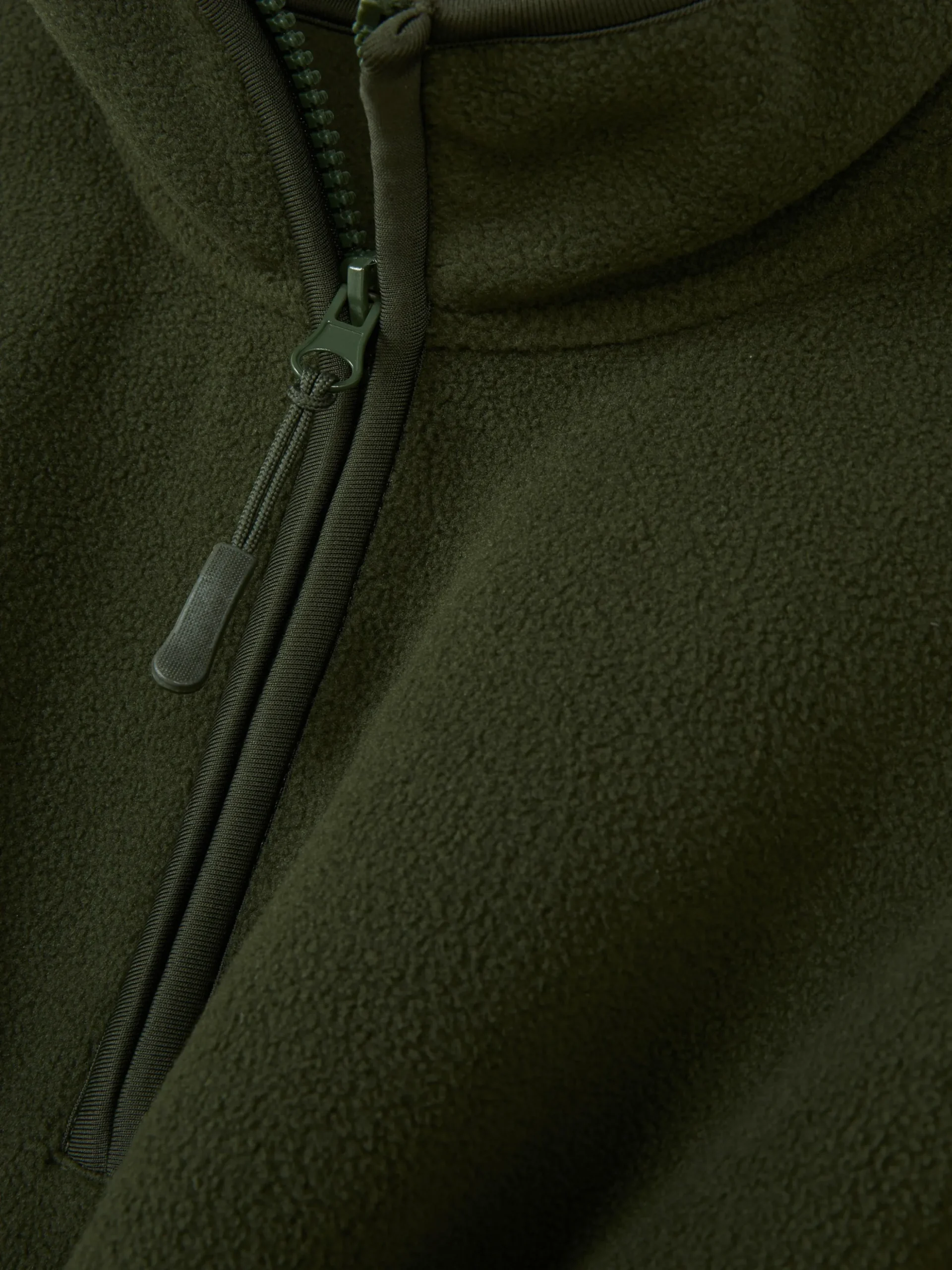 Camisola Malha Polar 1/2 Fecho Correr