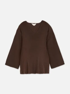 Camisola Maternidade Decote V