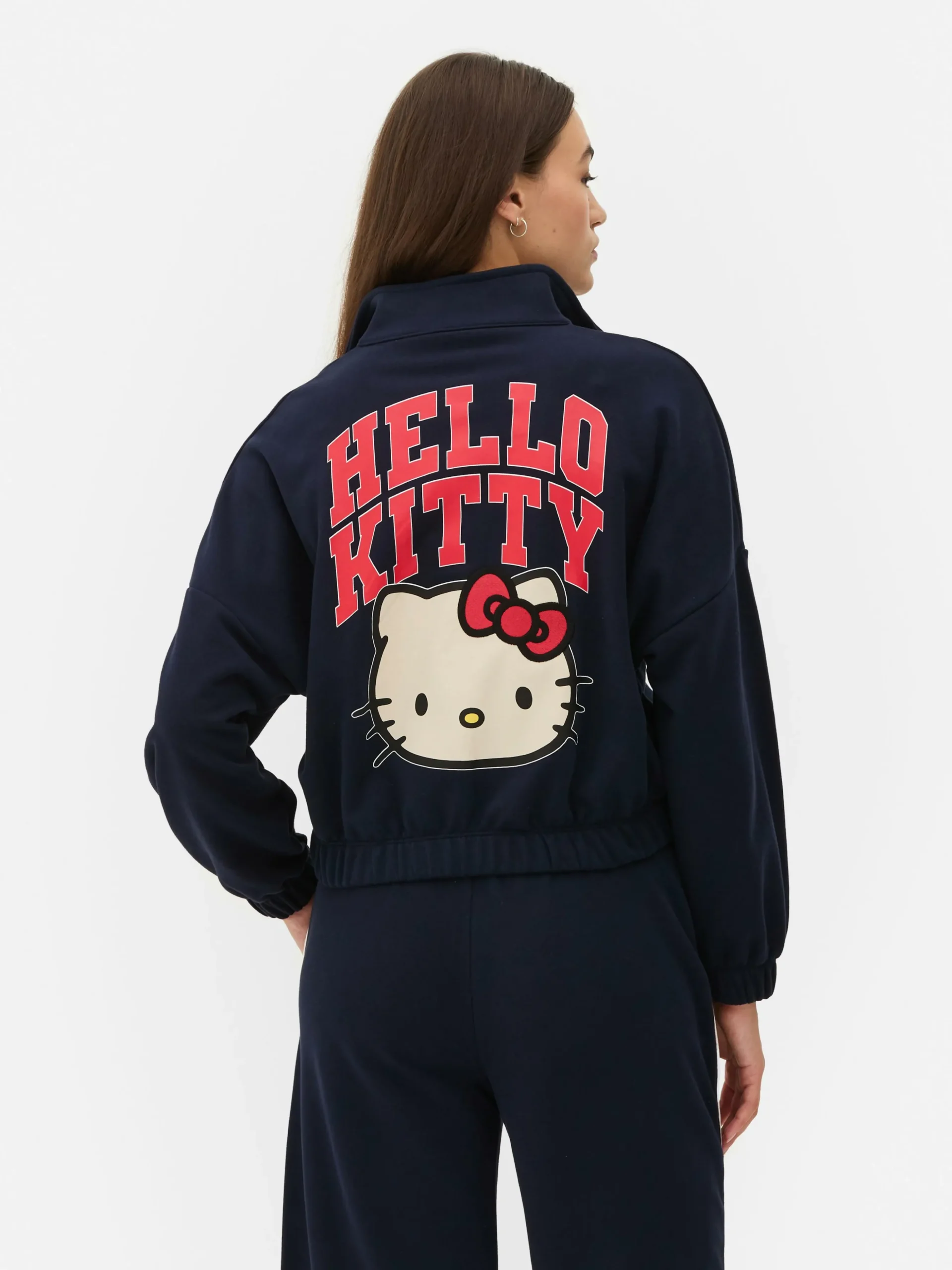 Camisola Meio Fecho Correr Hello Kitty