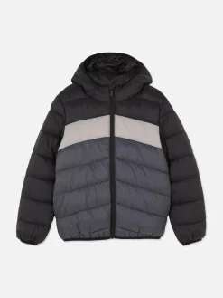 Casaco Acolchoado Bloco Cor