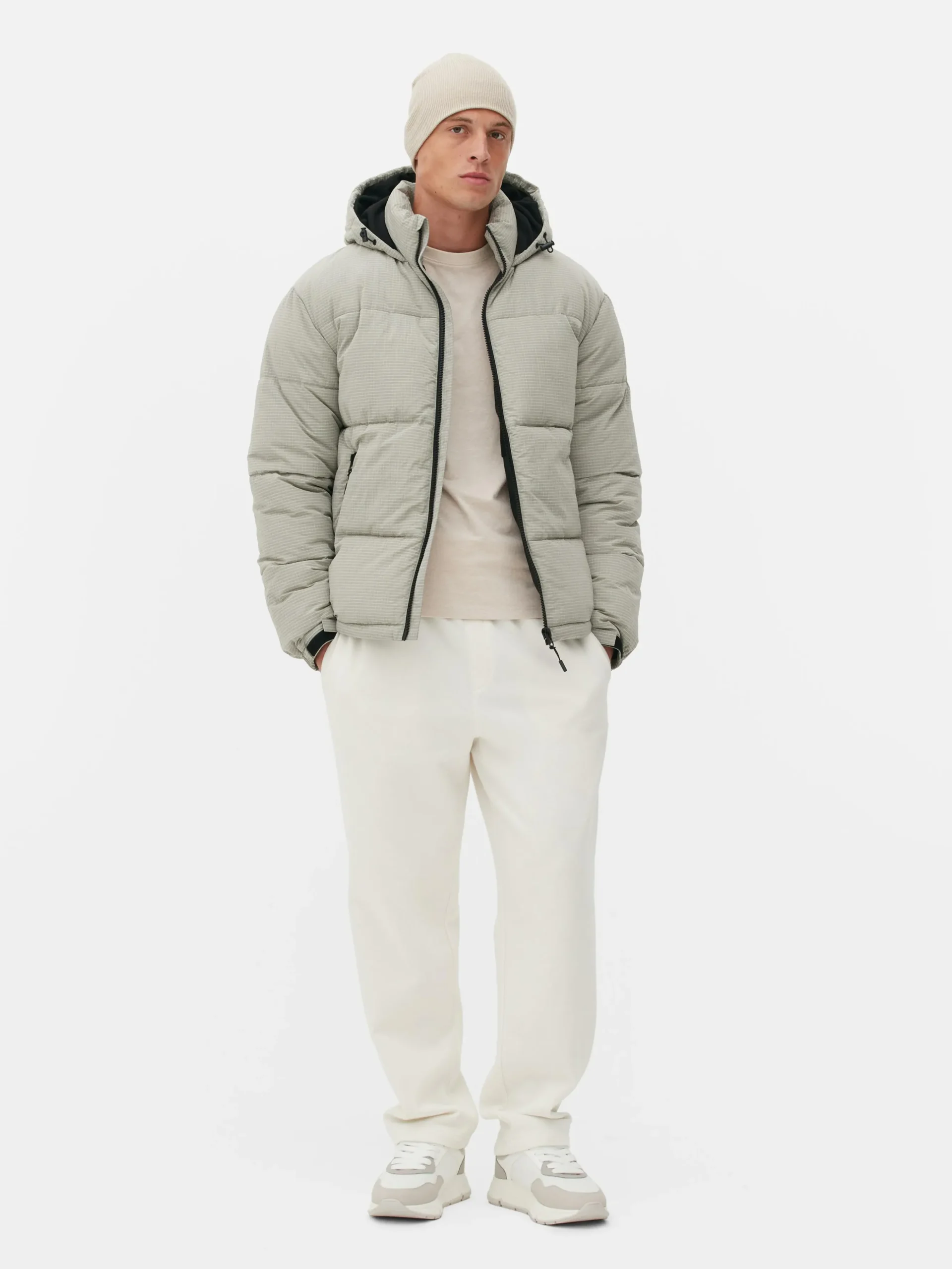 Casaco Acolchoado Xadrez