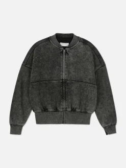 Casaco Bomber Conj. Coordenado Lavagem ácida