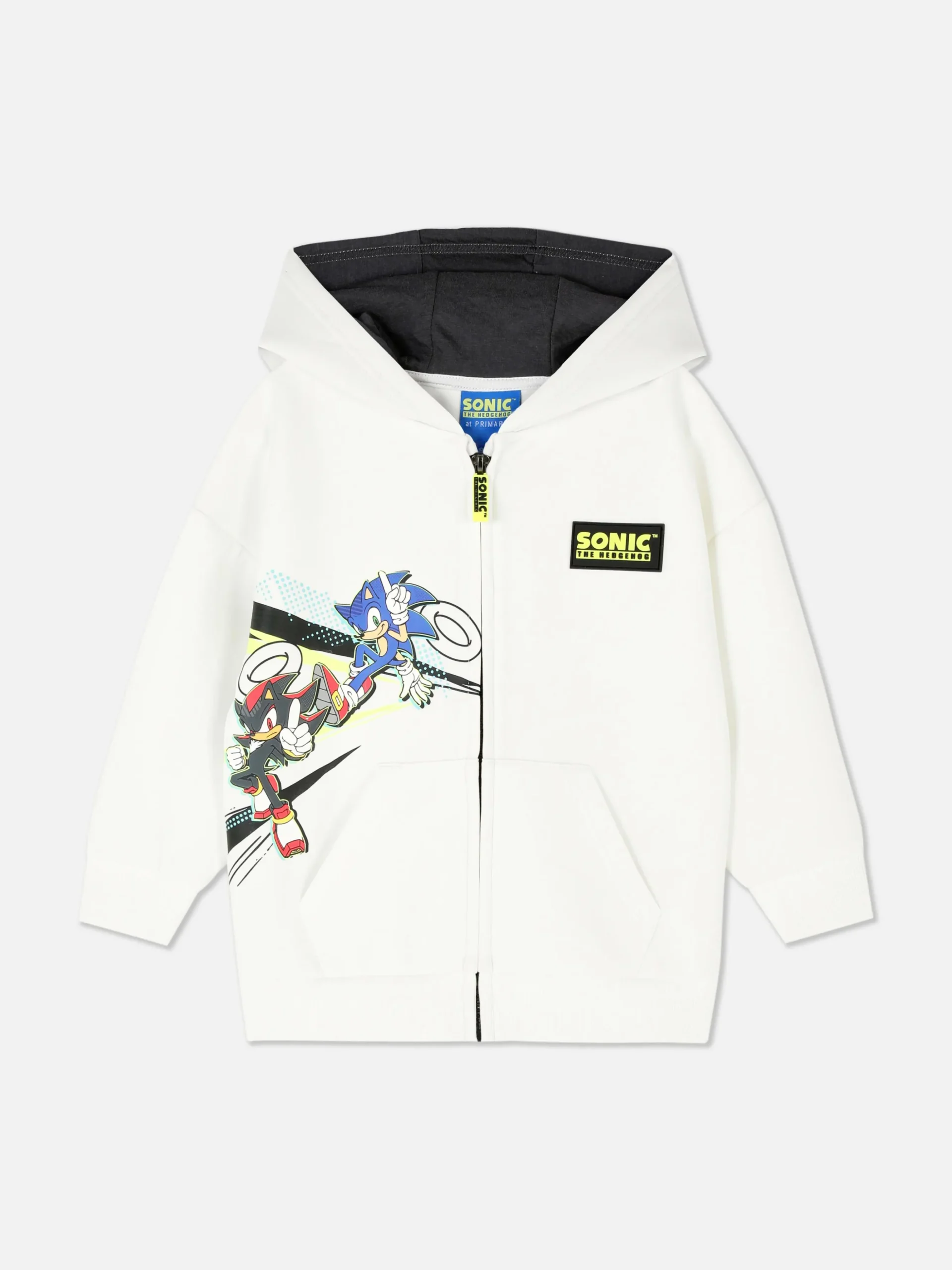 Casaco Capuz Fecho Correr Sonic The Hedgehog