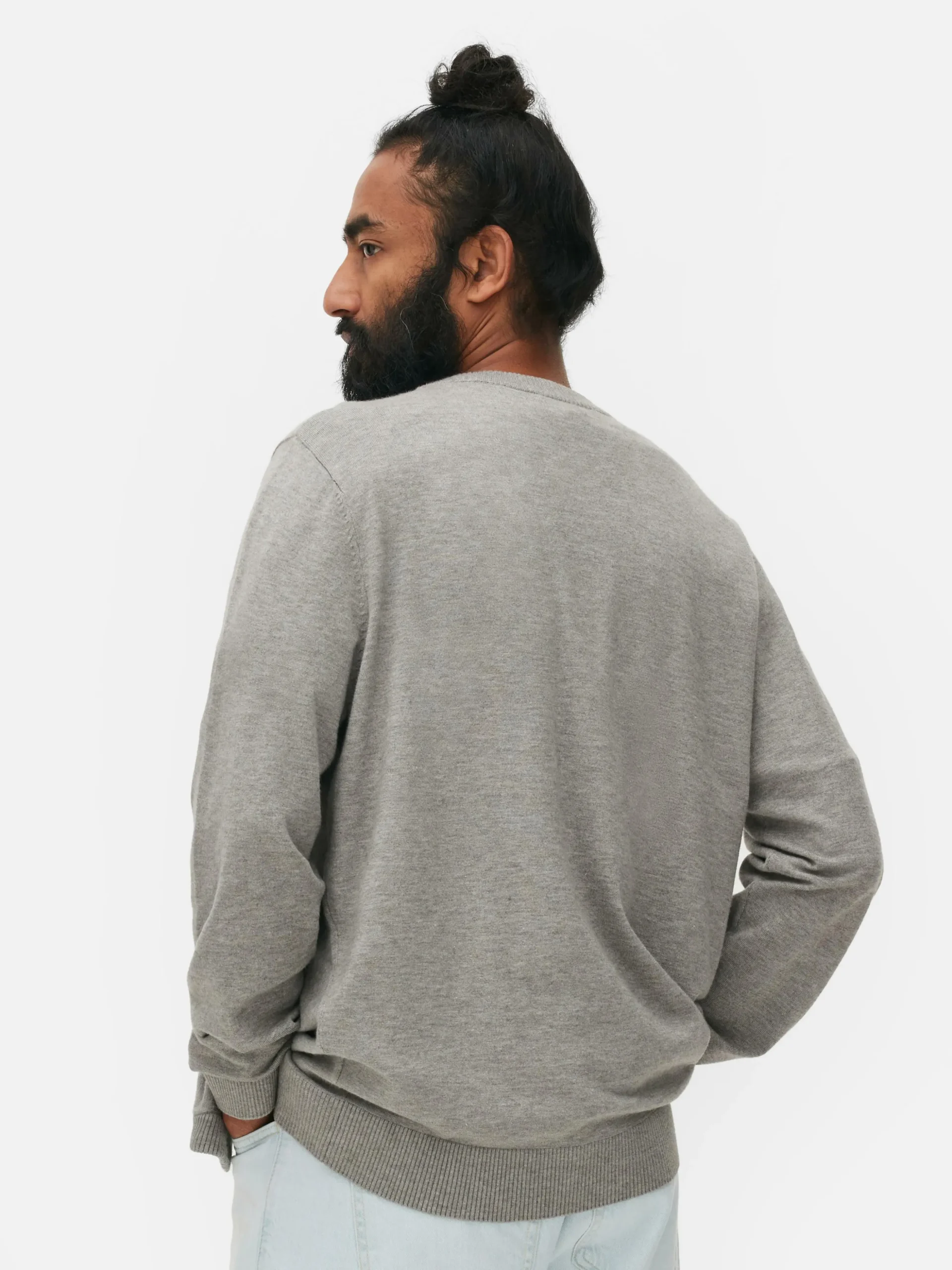 Casaco Malha Botões Grandes